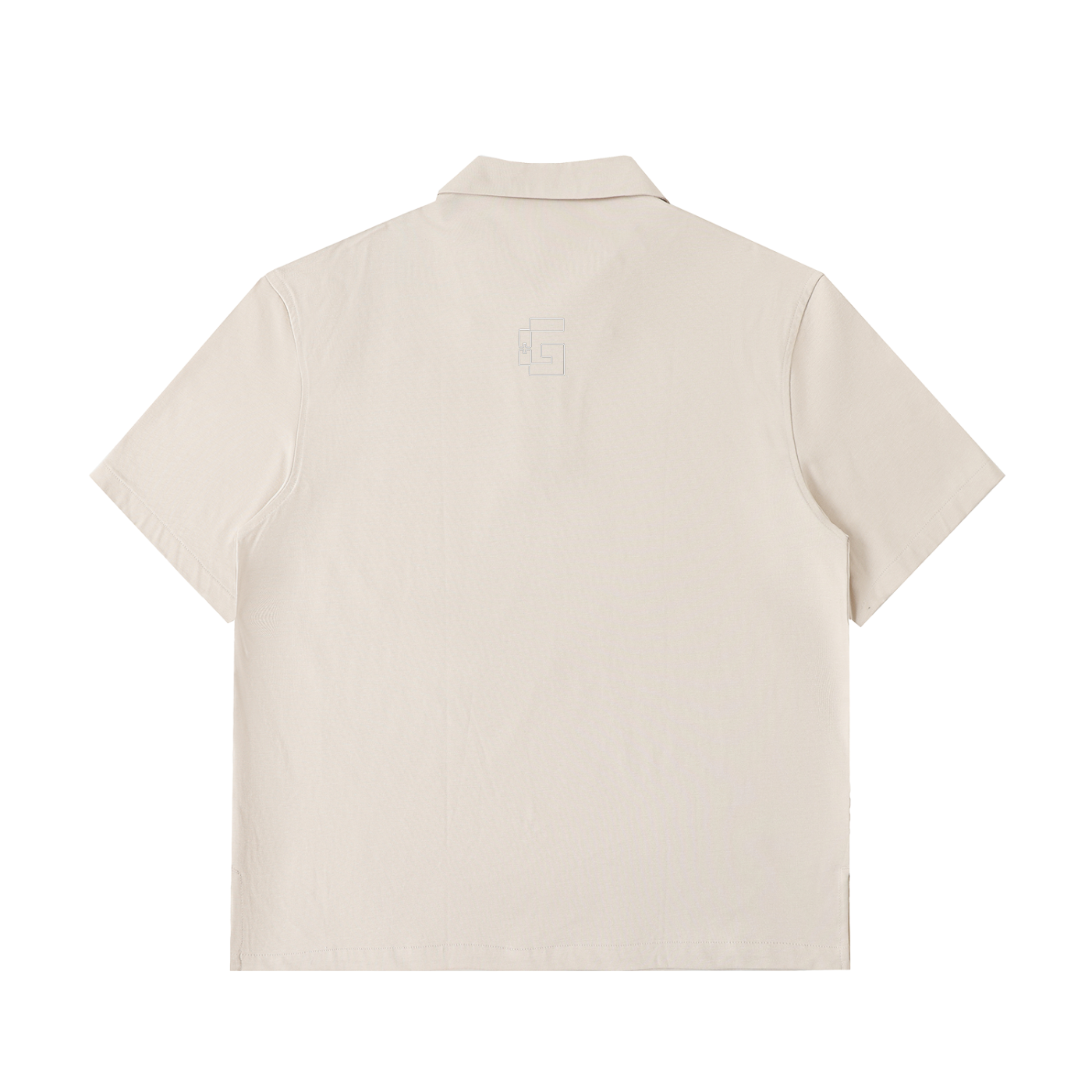 Half‑Zip Cotton Polo Shirt — 3G² + +G Edition