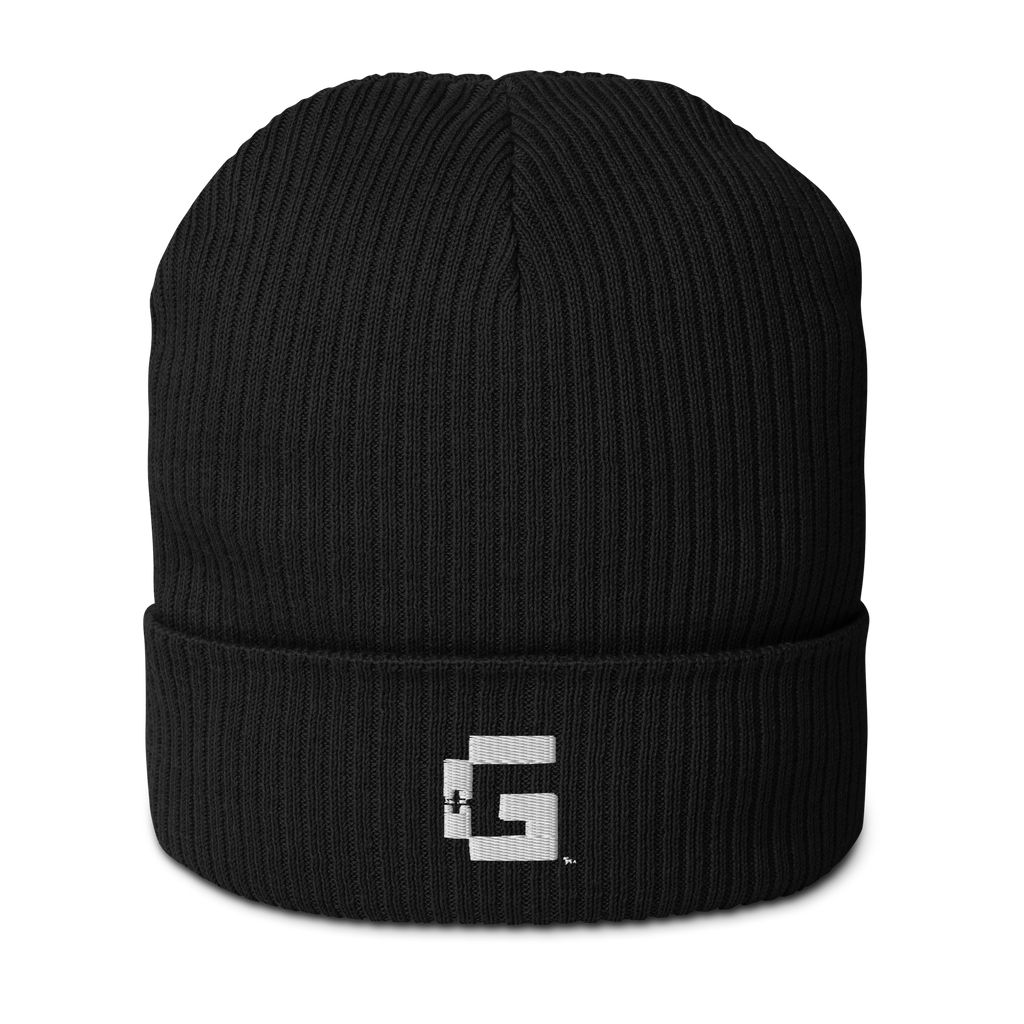 Organic Ribbed Beanie — +G Identity Edition