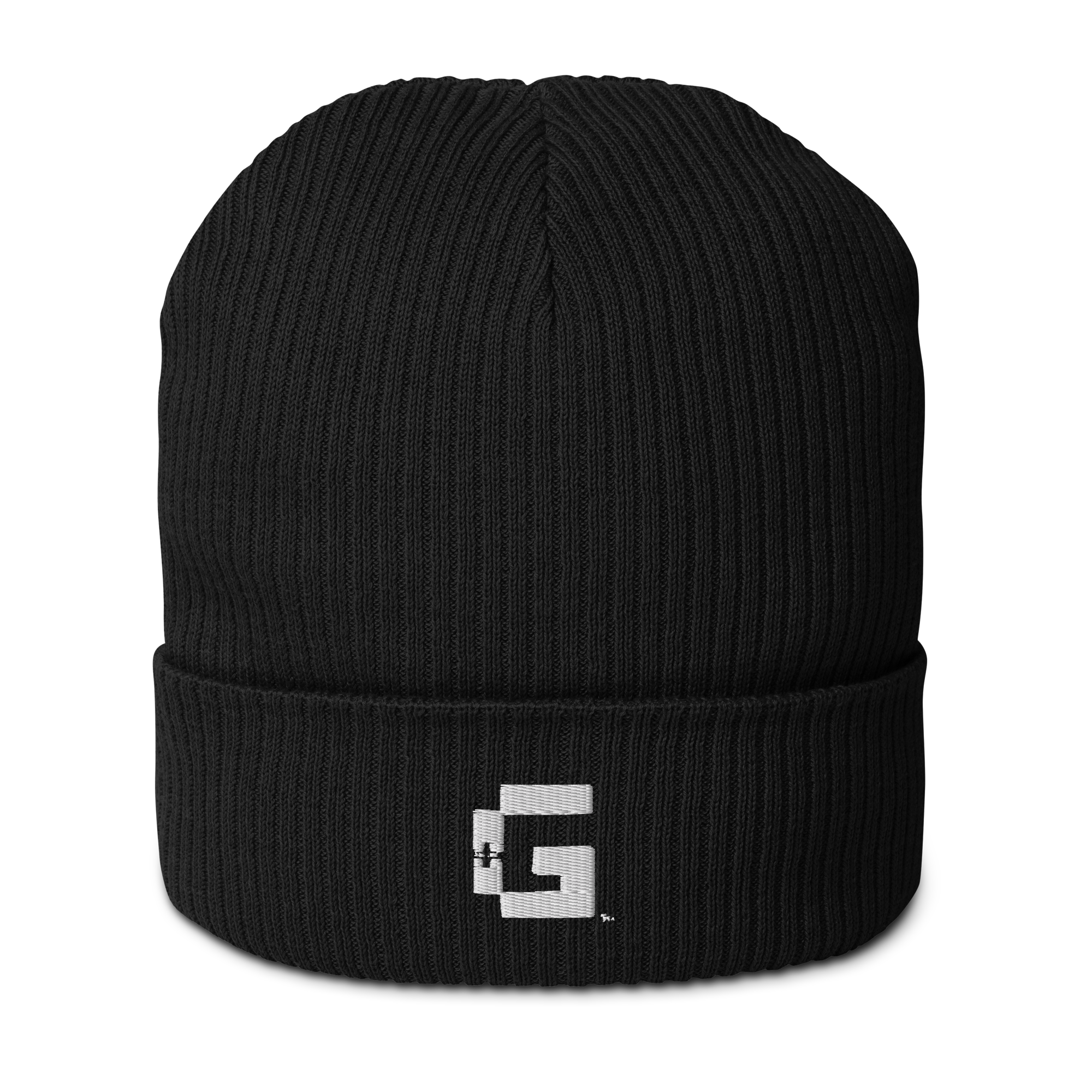 Organic Ribbed Beanie — +G Identity Edition