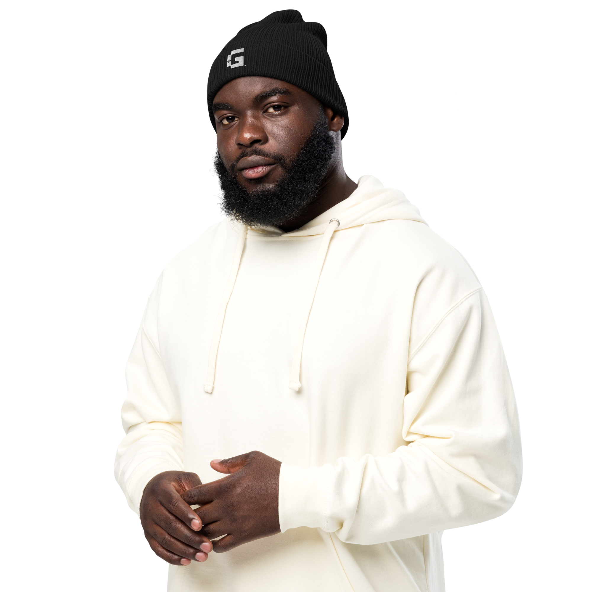 Organic Ribbed Beanie — +G Identity Edition