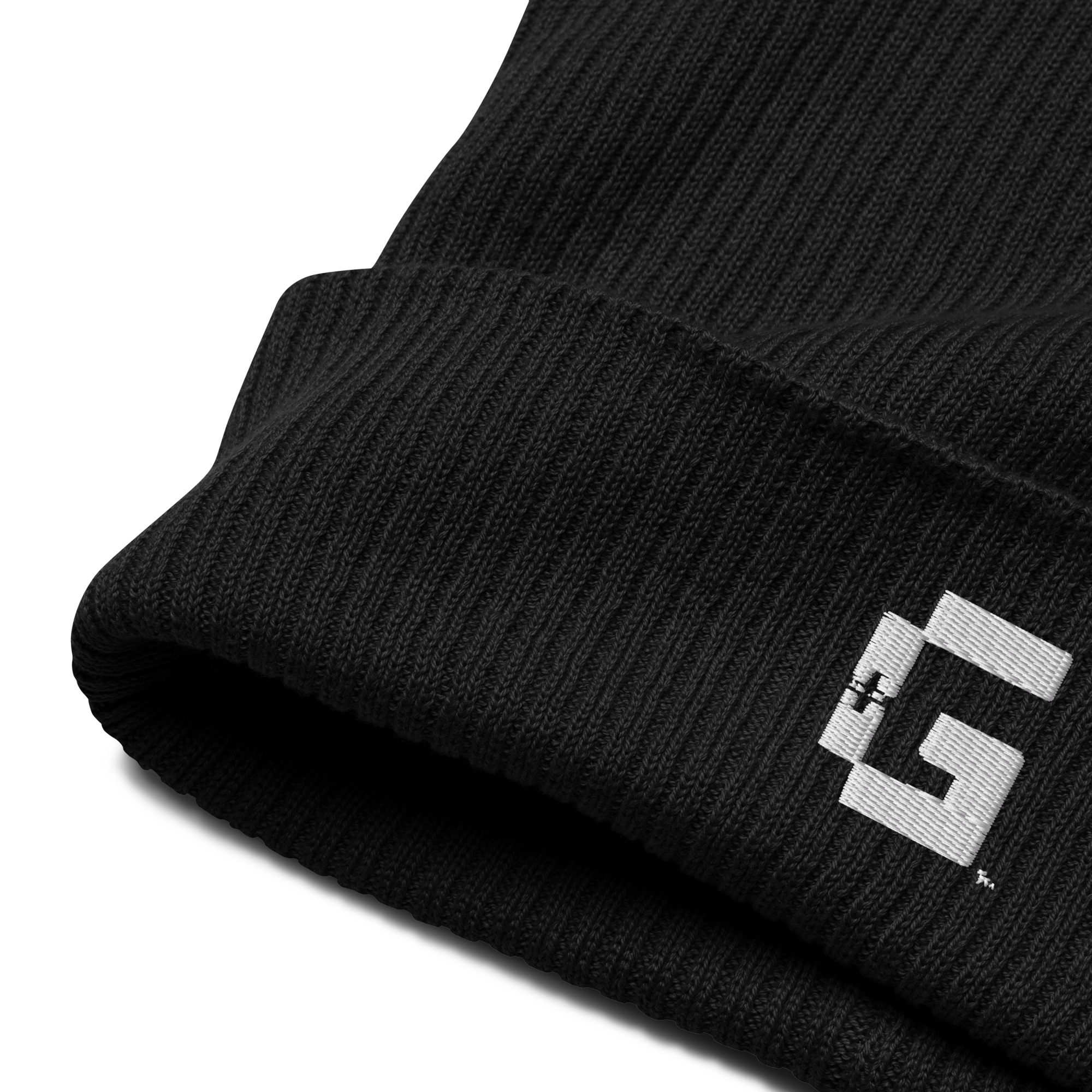 Organic Ribbed Beanie — +G Identity Edition