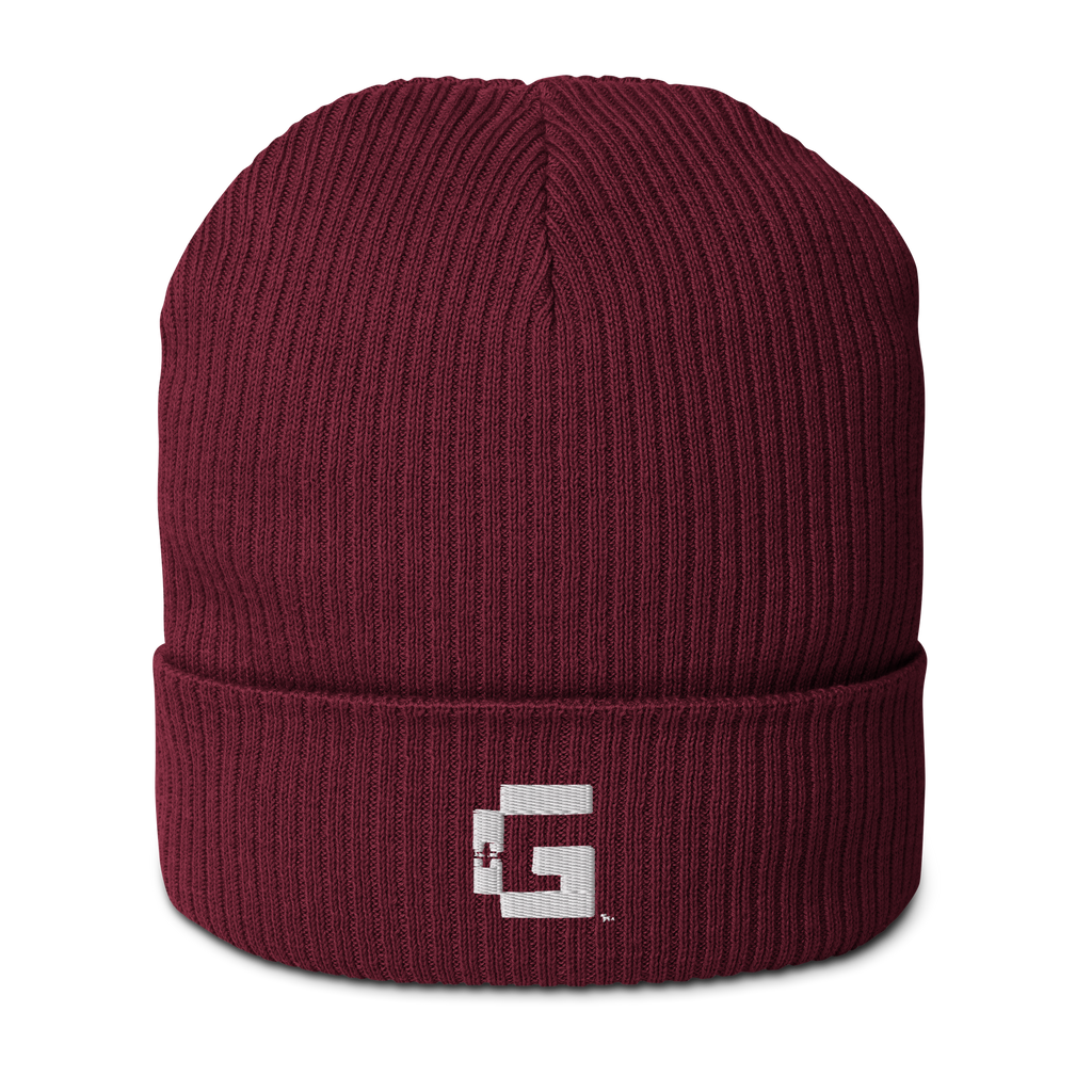 Organic Ribbed Beanie — +G Identity Edition