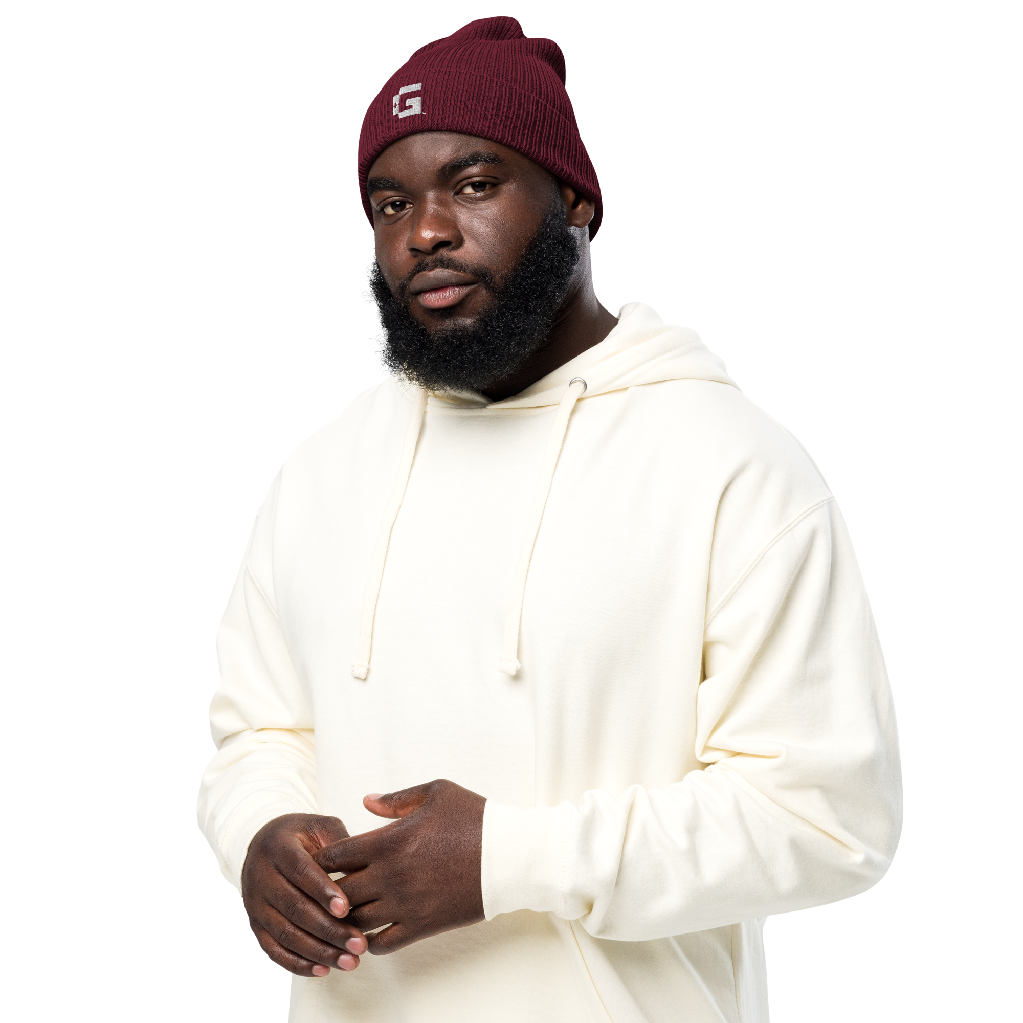Organic Ribbed Beanie — +G Identity Edition