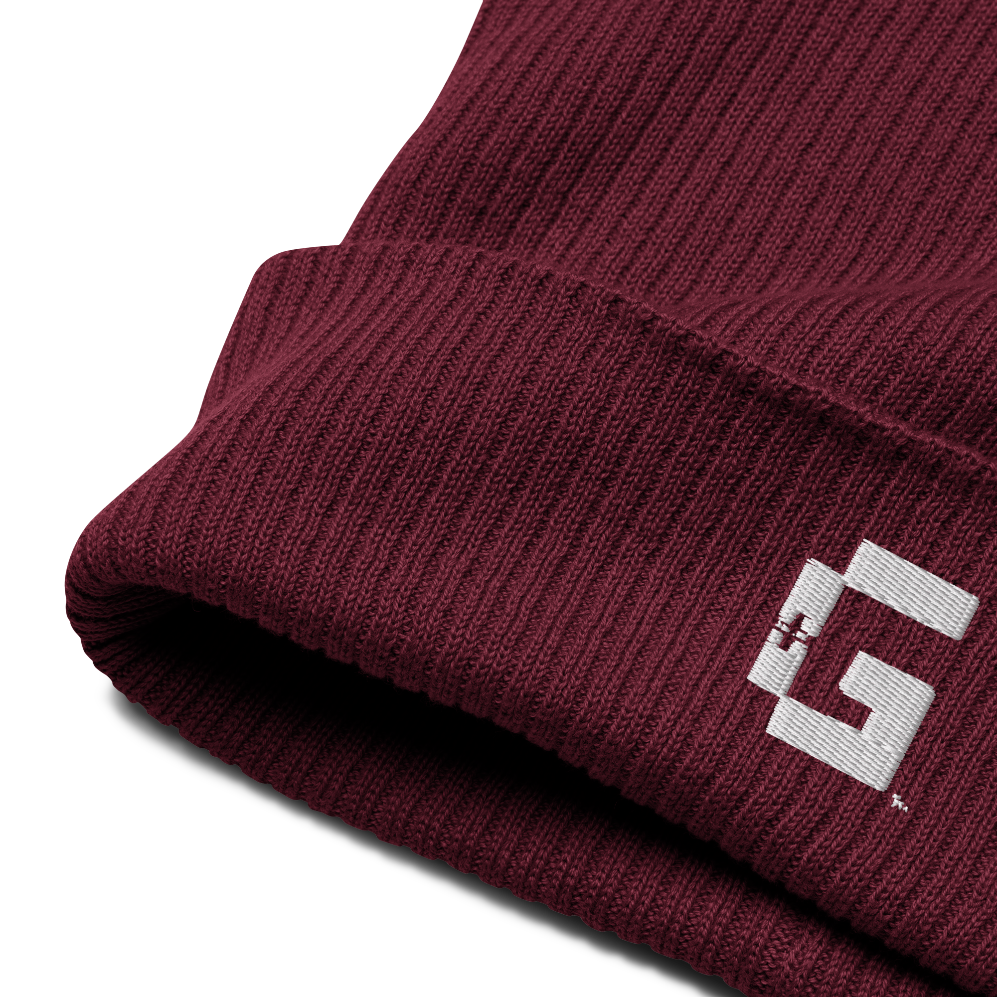 Organic Ribbed Beanie — +G Identity Edition