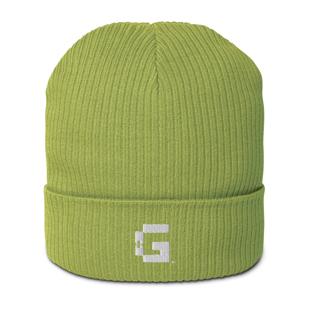 Organic Ribbed Beanie — +G Identity Edition