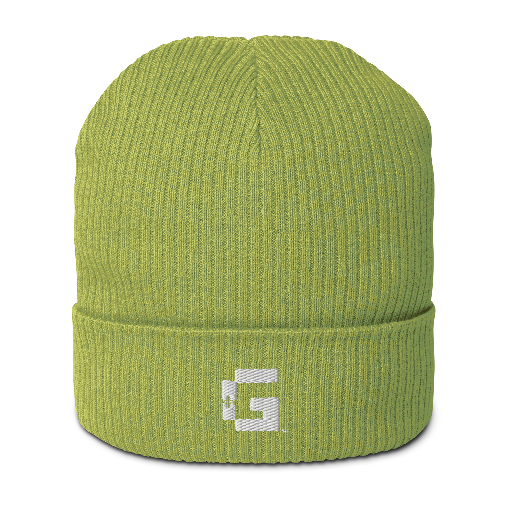 Organic Ribbed Beanie — +G Identity Edition