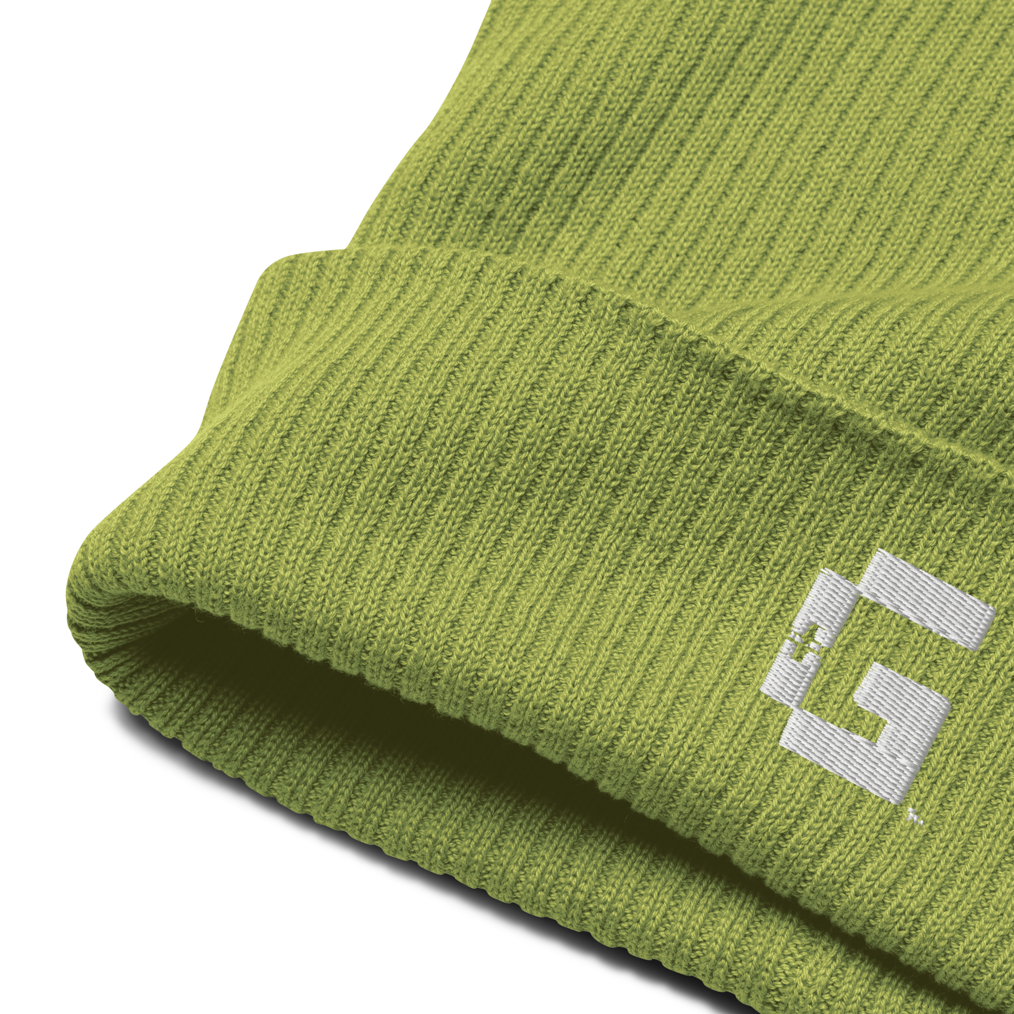 Organic Ribbed Beanie — +G Identity Edition