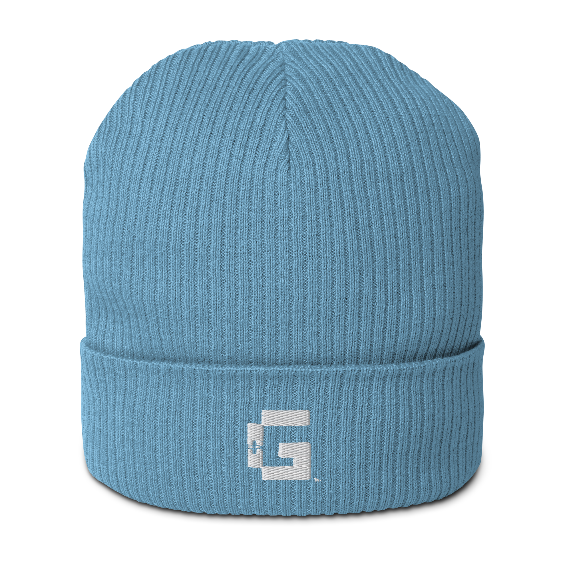 Organic Ribbed Beanie — +G Identity Edition
