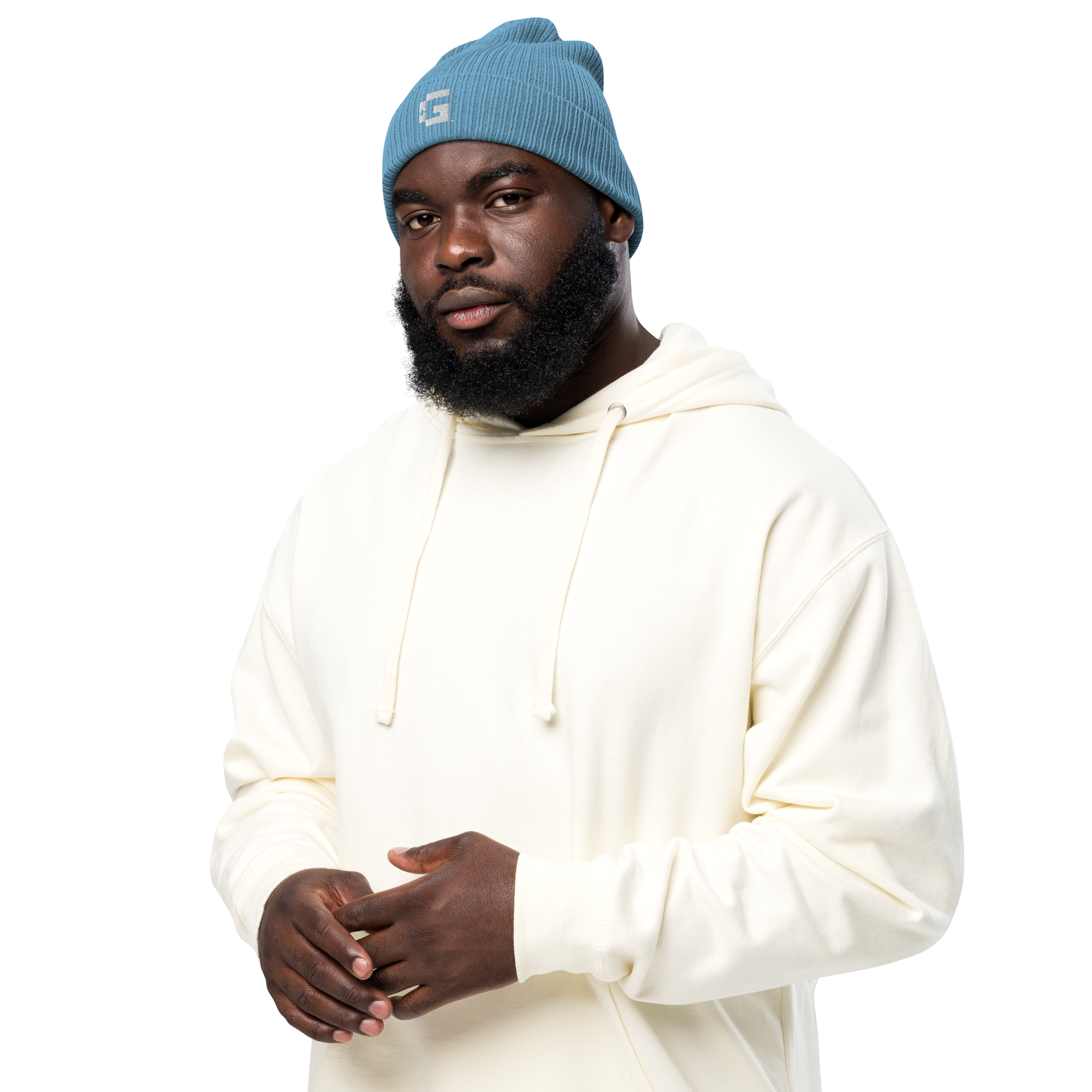 Organic Ribbed Beanie — +G Identity Edition