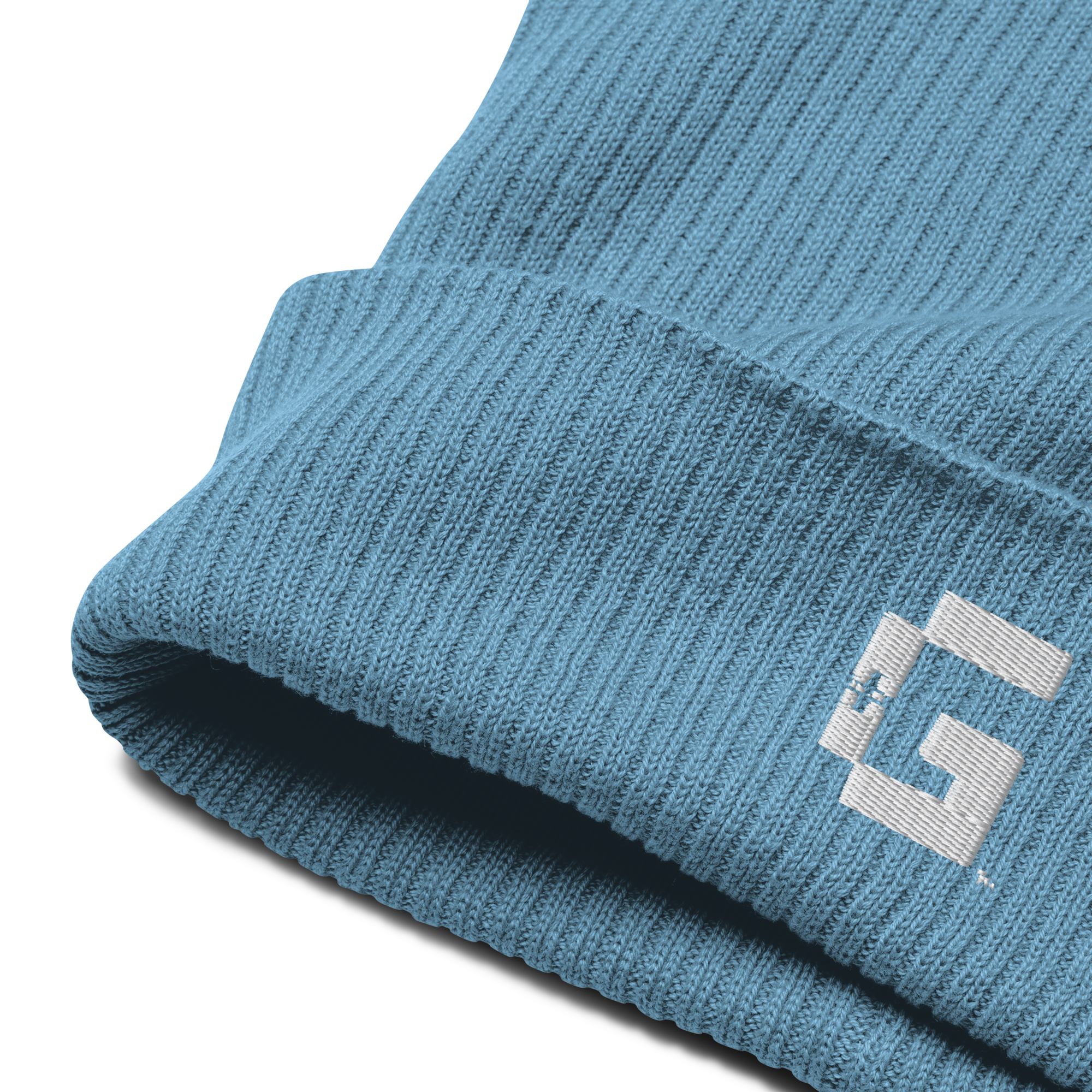 Organic Ribbed Beanie — +G Identity Edition