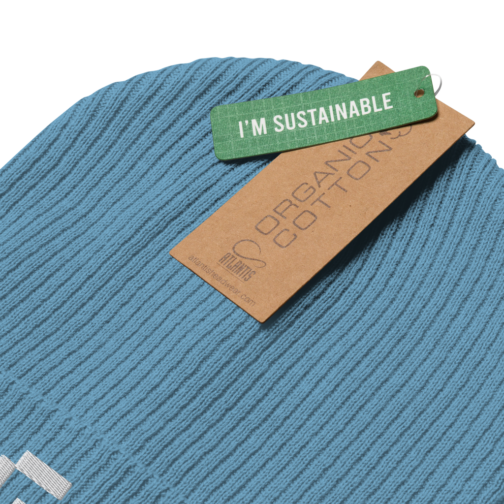 Organic Ribbed Beanie — +G Identity Edition