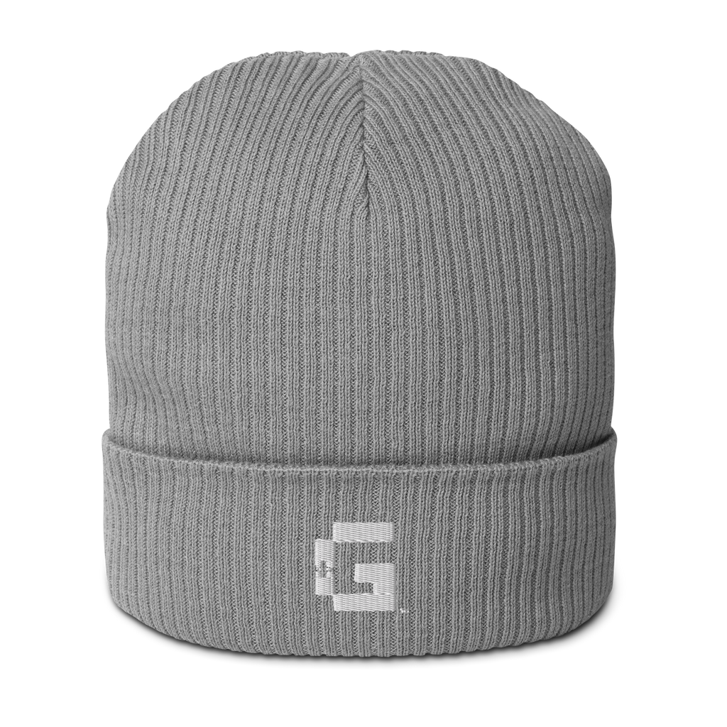 Organic Ribbed Beanie — +G Identity Edition