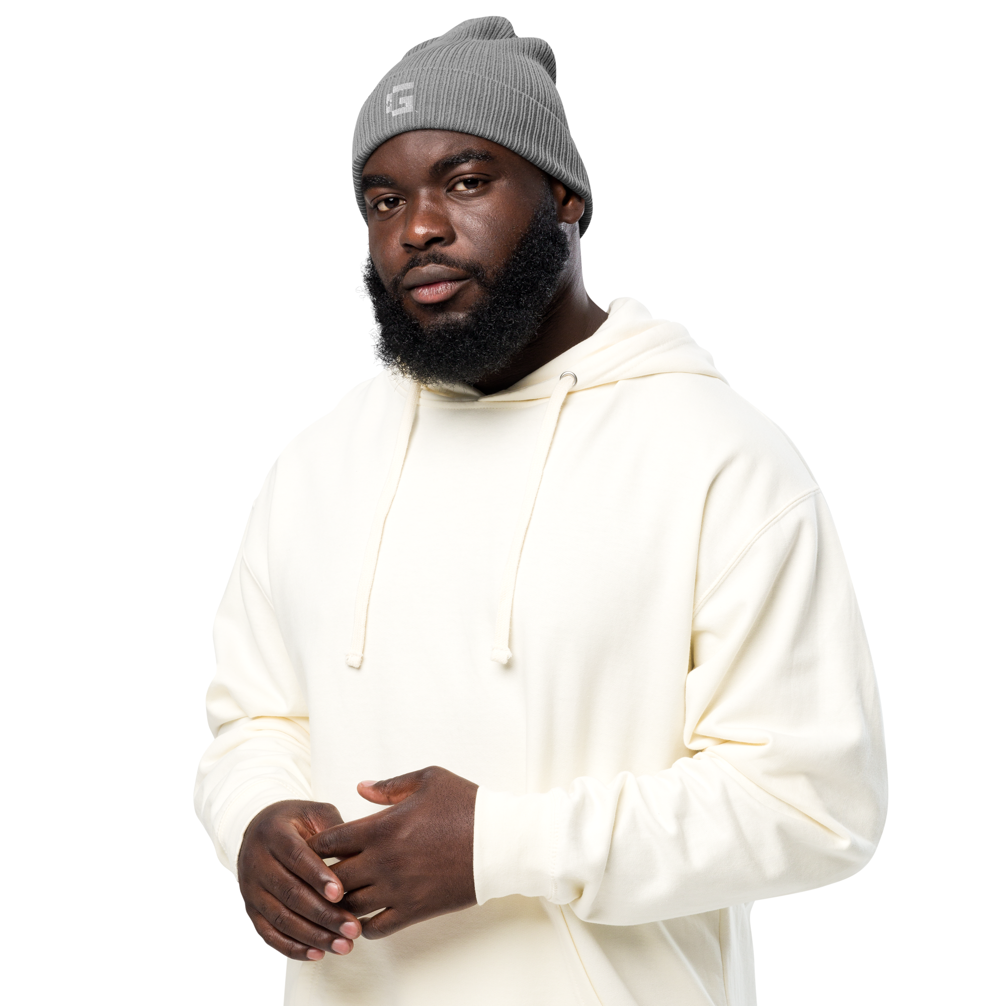 Organic Ribbed Beanie — +G Identity Edition