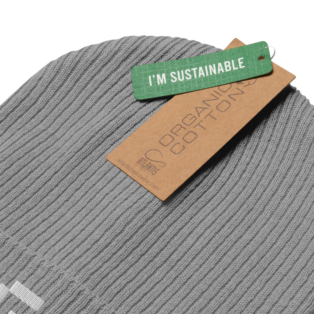 Organic Ribbed Beanie — +G Identity Edition