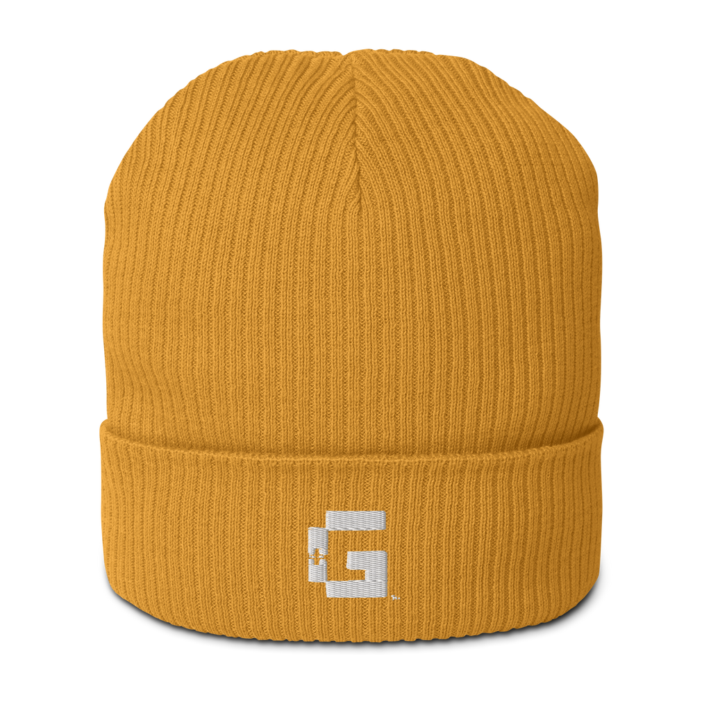 Organic Ribbed Beanie — +G Identity Edition