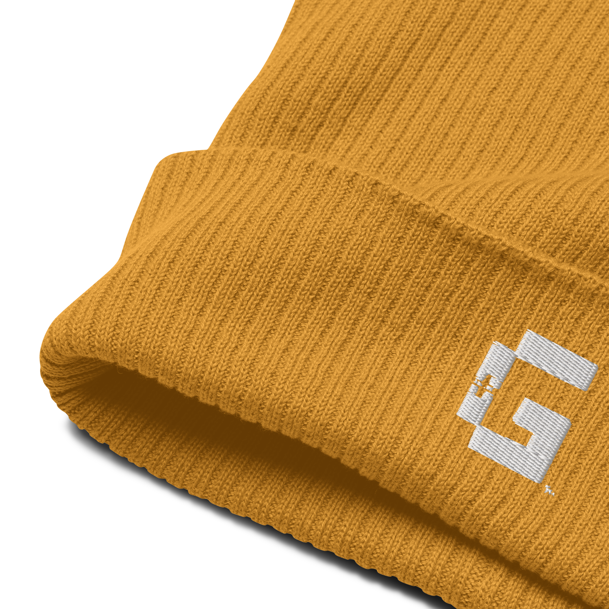 Organic Ribbed Beanie — +G Identity Edition