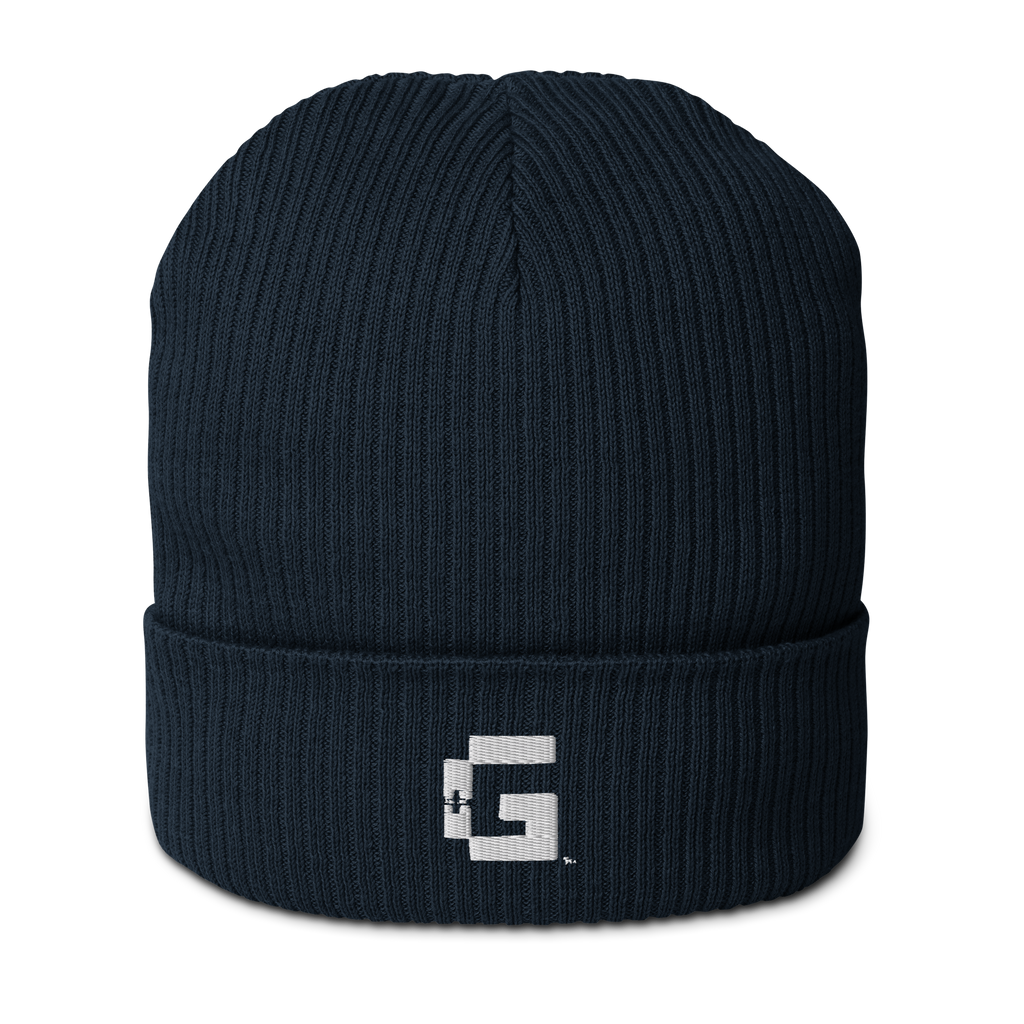 Organic Ribbed Beanie — +G Identity Edition