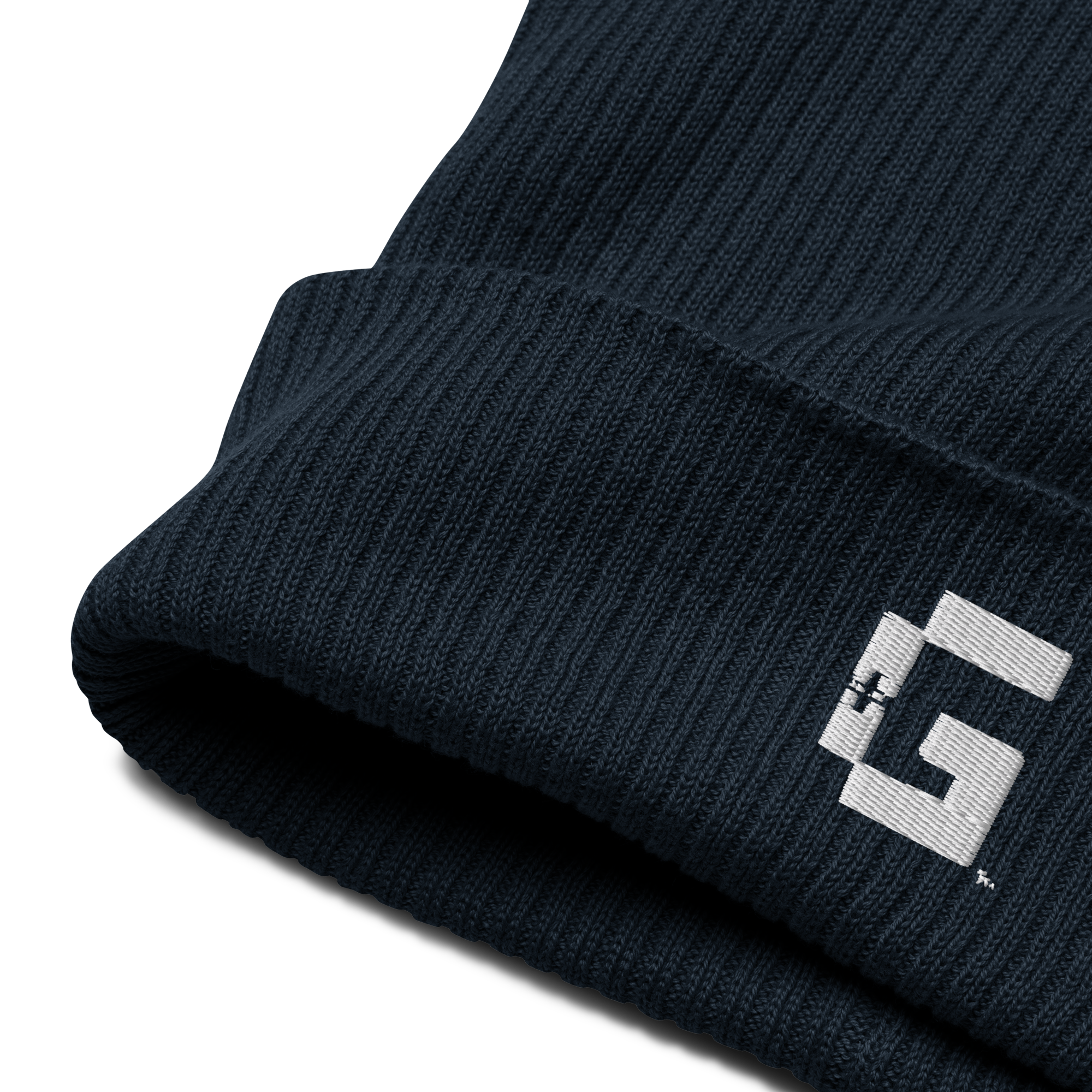 Organic Ribbed Beanie — +G Identity Edition